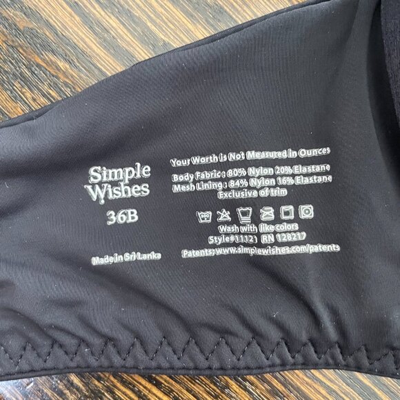 Nursing & Pumping Bra Set Size 36B - Simple Wishes - nude & black - Picture 6 of 15